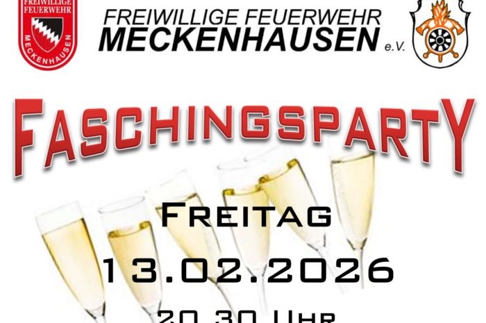 Einladung: Faschingsparty