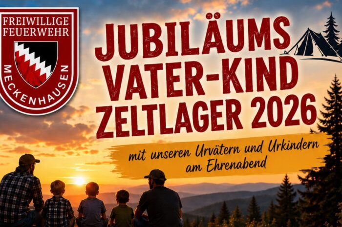 Einladung: Vater-Kind-Zeltlager
